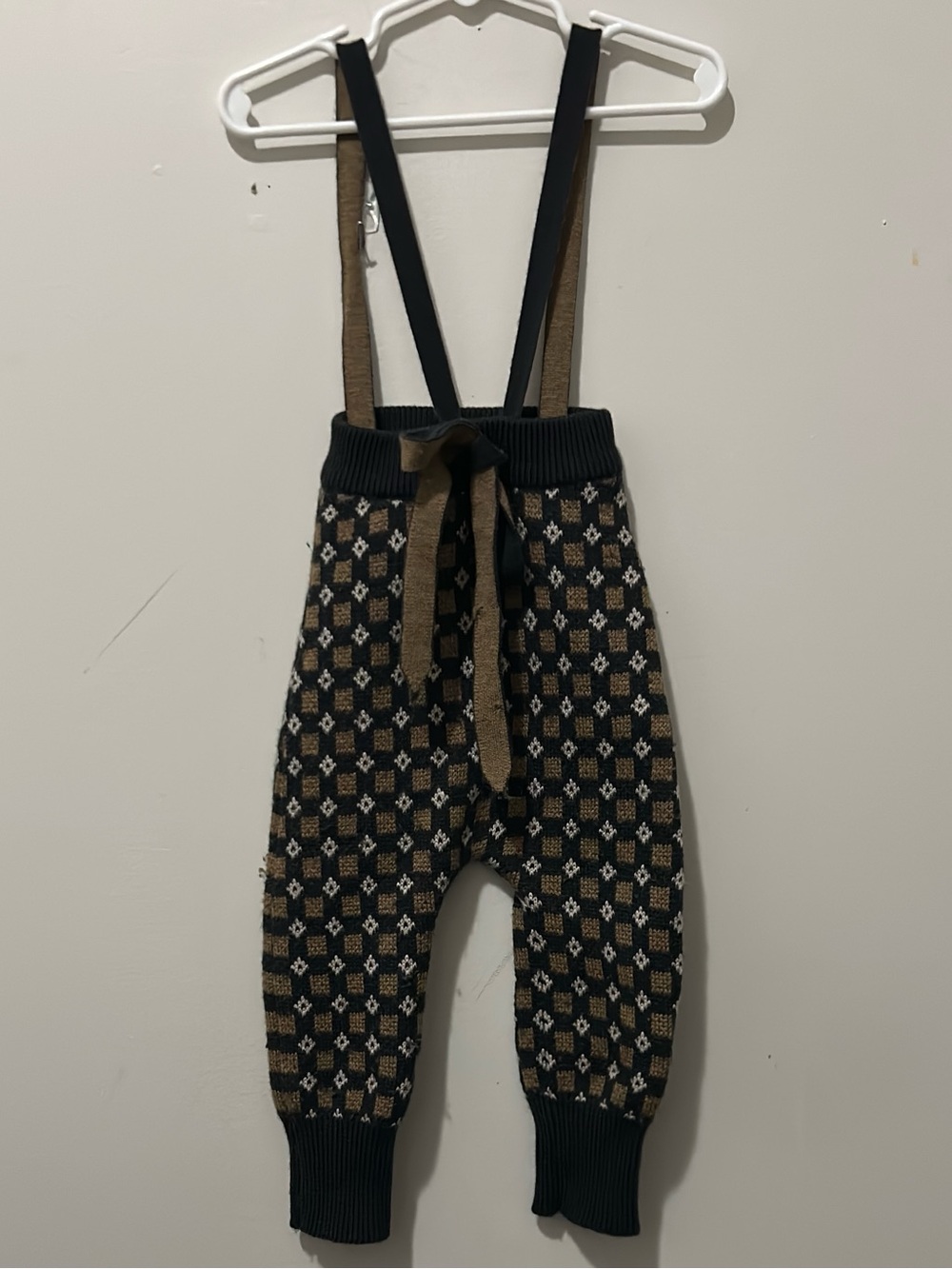 Mabli Knit Suspender Pants